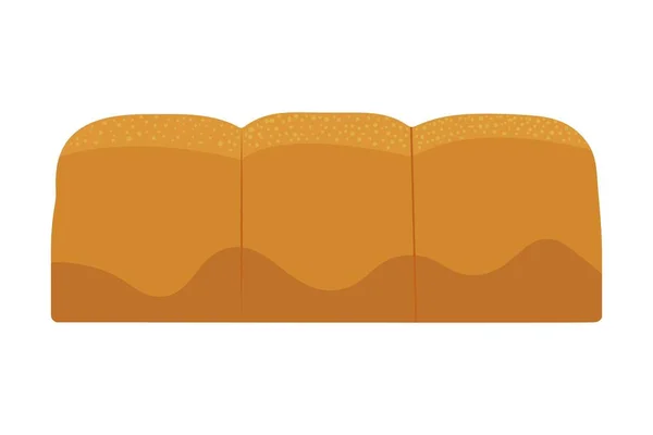 Ένα Μάτσο Εικόνες Ψωμιού Εικονογράφηση Διανύσματος — Διανυσματικό Αρχείο