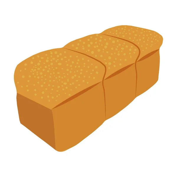 面包图标的面包 矢量说明 — 图库矢量图片