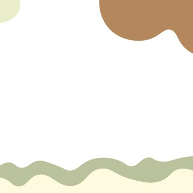 Abstract shapes, hand-drawn background. Vector illustration.