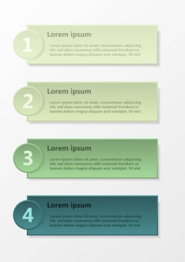 İş ve eğitim için bilgi tasarım şablonları değiştirilebilir. Vektör çizimi. İşlem bilgisi.