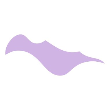 Şekil biçimli kağıt kesiği. Vektör illüstrasyonu.