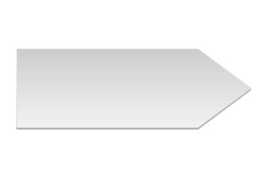 Geometri kağıdı kesiği. Vektör illüstrasyonu.