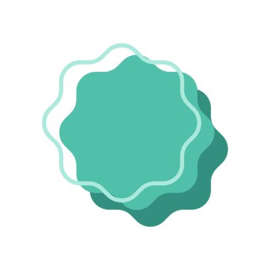 Yıldız ve çizgi ikonu. Vektör illüstrasyonu.