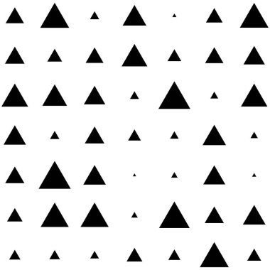 Üçgenler rastgele desen arkaplanı. Vektör illüstrasyonu.