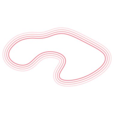 Soyut pastel şekil çizgileri arka plan. Vektör illüstrasyonu.