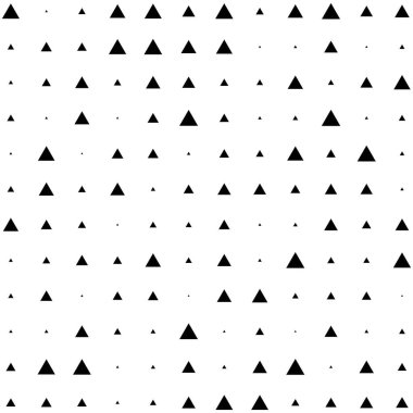 Üçgenler rastgele desen arkaplanı. Vektör illüstrasyonu.