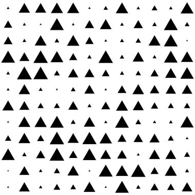 Üçgenler rastgele desen arkaplanı. Vektör illüstrasyonu.