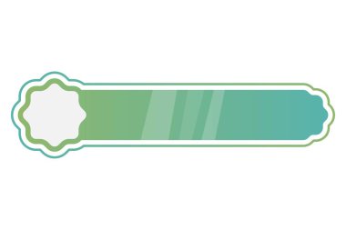 Bilgisel tasarım şablonları geometri gradyan çubuğu. Vektör illüstrasyonu.