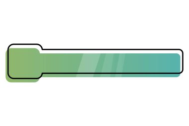 Bilgisel tasarım şablonları geometri gradyan çubuğu. Vektör illüstrasyonu.