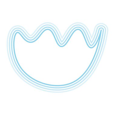 Soyut pastel şekil çizgileri arka plan. Vektör illüstrasyonu.