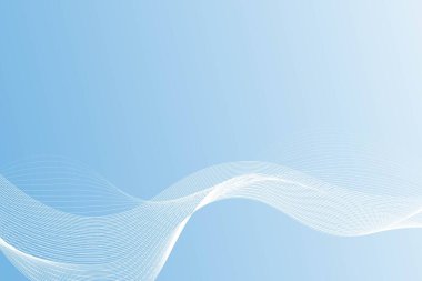 mavi ve beyaz soyut dalga arkaplanı.