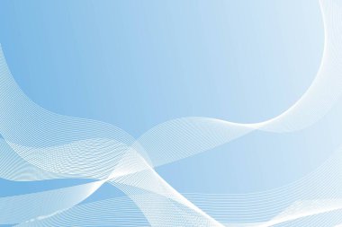 mavi ve beyaz soyut dalga arkaplanı.