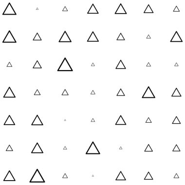 Üçgenler rastgele desen arkaplanı. Vektör illüstrasyonu.