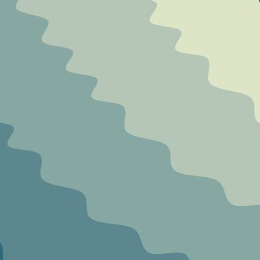 Soyut yeşil eğimli dalga arkaplanı. Vektör illüstrasyonu.