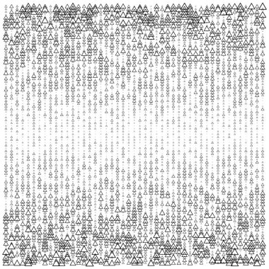 Üçgenler rastgele desen arkaplanı. Vektör illüstrasyonu.