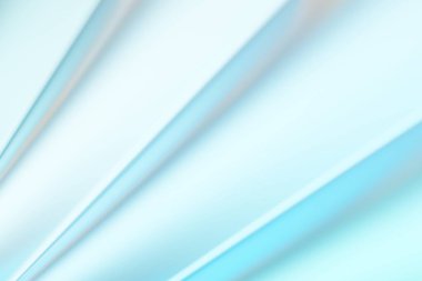 Mavi ve yeşil parlak kumaş dokusu arka planda. 3d oluşturma.