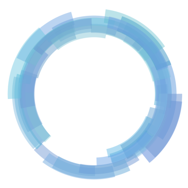 Mavi kalın çizgiler çerçeve etrafında dönüyor.