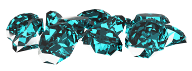 Elmas Yığını. 3d oluşturma.