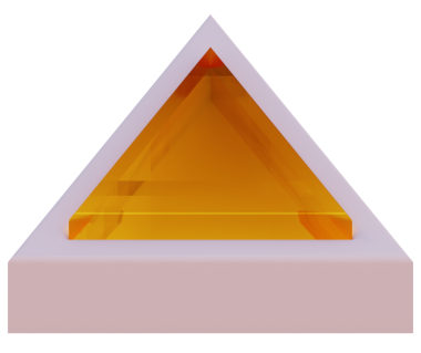 Beyaz arka planda düğme var. 3d oluşturma.