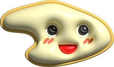 Şekil gülüşü 3D görüntüleme.