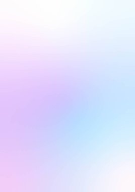 Beyaz, mavi ve mor soyut pastel yumuşak gradyan arkaplan. 