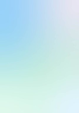 Beyaz, mavi ve yeşil soyut pastel yumuşak gradyan arkaplan. 