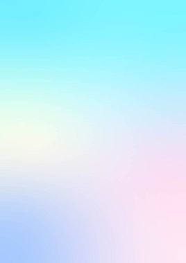 Mavi, sarı ve pembe soyut pastel yumuşak gradyan arkaplan. 