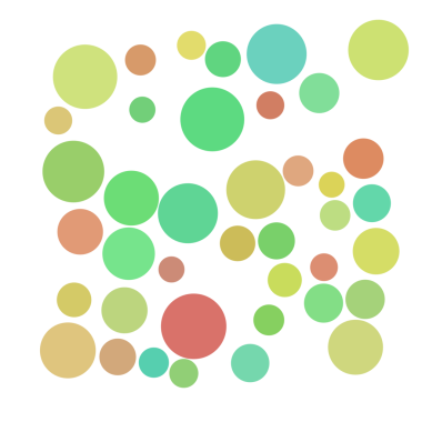 Renkli rastgele nokta, kabarcık arkaplan.