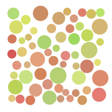 Renkli rastgele nokta, kabarcık arkaplan.