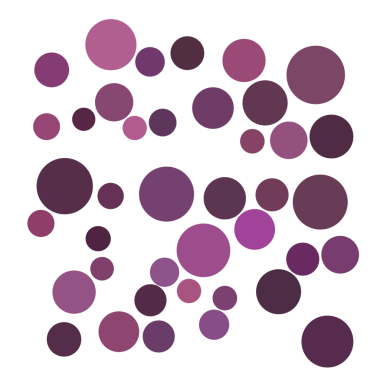 Mor rastgele nokta, kabarcık arkaplan.