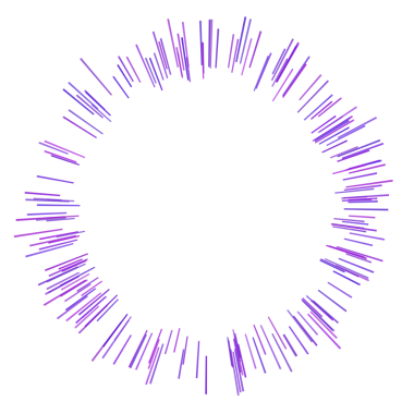 Mor çizgi güneş ışını çerçeve arkaplanı.
