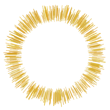 Sarı çizgi güneş ışını çerçeve arkaplanı.