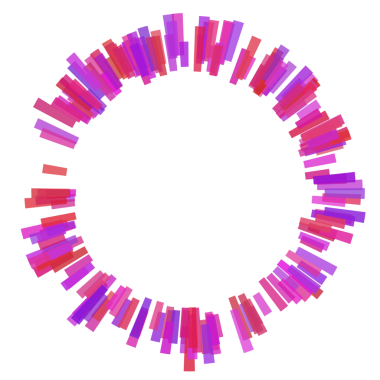 Çember eşitleyicisinin etrafındaki kalın çizgiler.