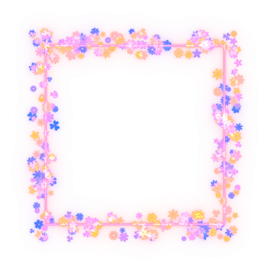 Parlayan çiçeğin parçacık yapısı. 3d oluşturma.