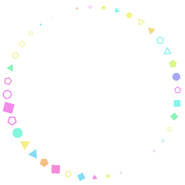 Renkli geometri çerçeve arkaplanı.