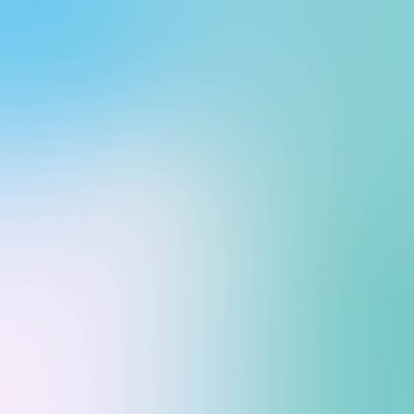 Abstract white and blue pastel soft gradient background. 