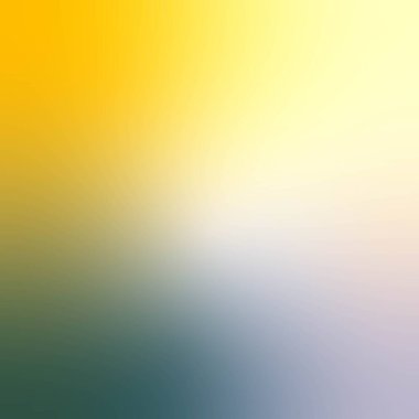 Soyut beyaz, sarı ve mavi yumuşak eğimli arkaplan. 