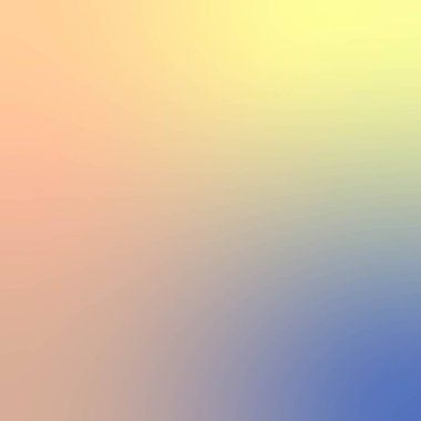 Soyut sarı, turuncu ve mavi yumuşak eğimli arkaplan. 
