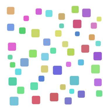 Renkli rastgele kare desen arkaplanı.