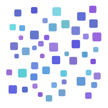 Mavi ve mor rastgele şekiller arkaplan.