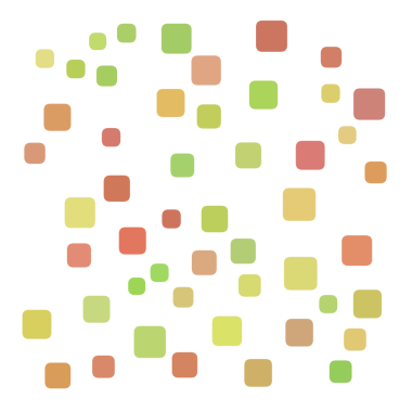 Renkli rastgele şekil kare arkaplanı.