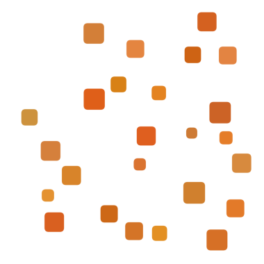 Turuncu rastgele şekil kare arkaplanı.