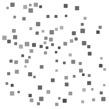 Gri rastgele şekil kare arkaplanı.