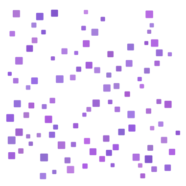 Mor rastgele şekil kareleri arkaplan.