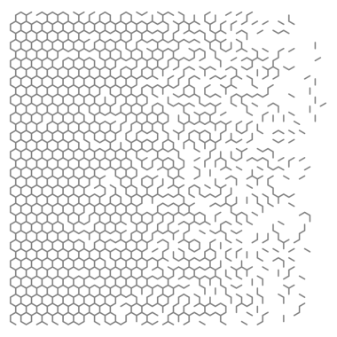 Gri soyut altıgen ızgara arkaplanı.