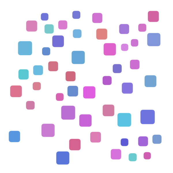 Renkli rastgele şekil kare arkaplanı.