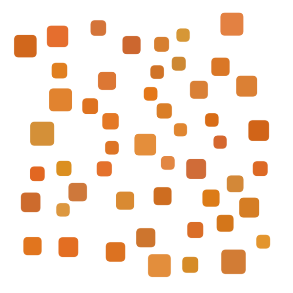 Turuncu rastgele şekil kare arkaplanı.