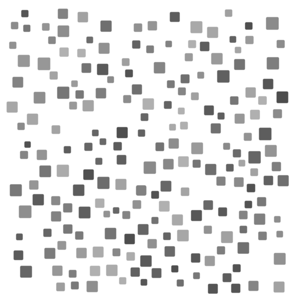 Gri rastgele şekil kare arkaplanı.