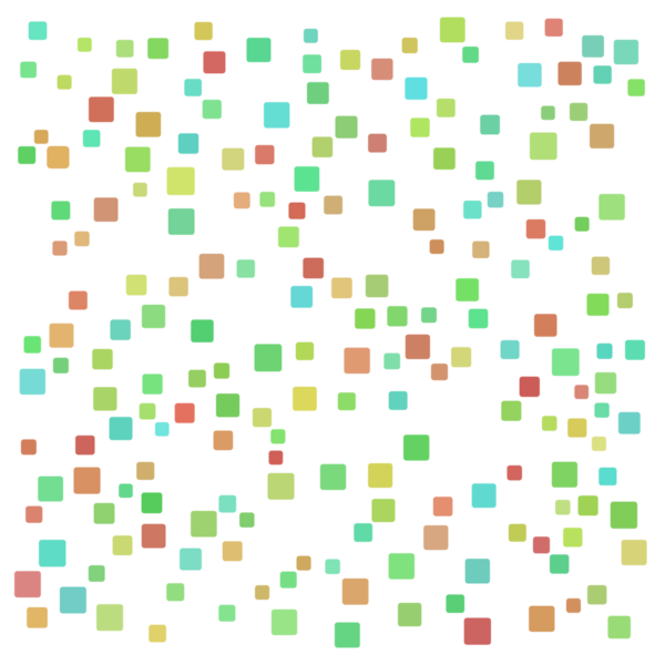 Renkli rastgele şekil kare arkaplanı.