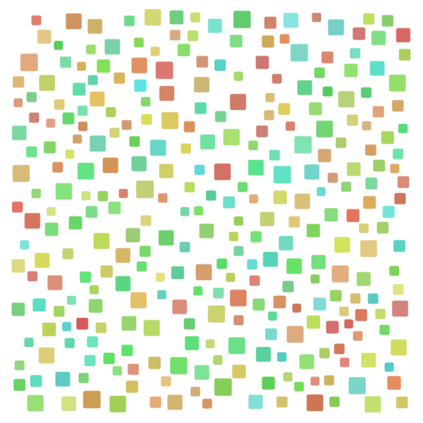 Renkli rastgele şekil kare arkaplanı.